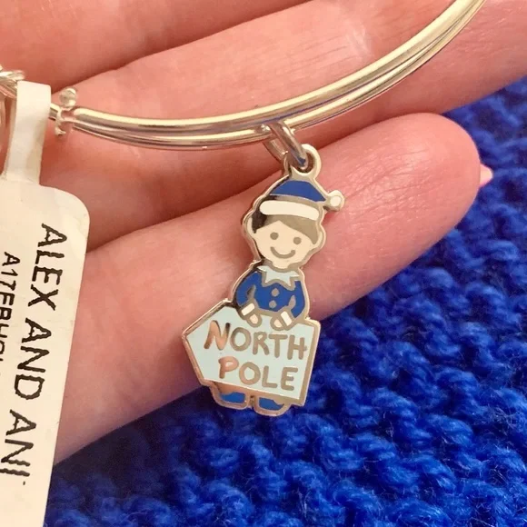 Alex and Ani Jewelry Alex And Ani Blue Elf Charm Bracelet